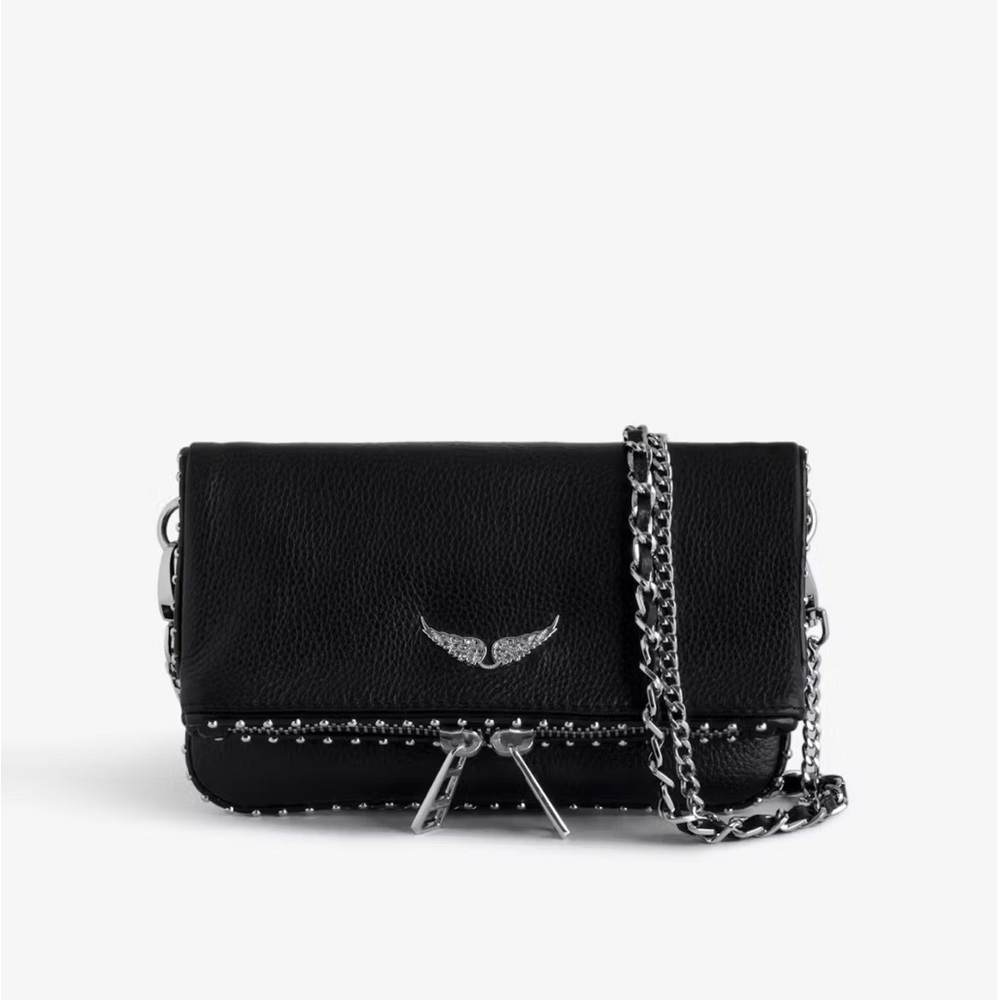 Zadig & Voltaire Rock Nano Studs Clutch